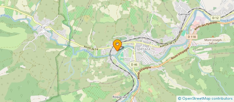 localisation de l'entreprise MADAME MAUD BEL  ESPERAZA