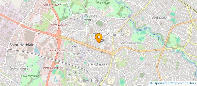 localisation de l'entreprise MADAME MAUD BENZAIDA  SAINT-HERBLAIN