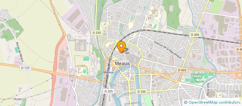 localisation de l'entreprise MADAME MAUD BERAUDIAS  LE MEE-SUR-SEINE