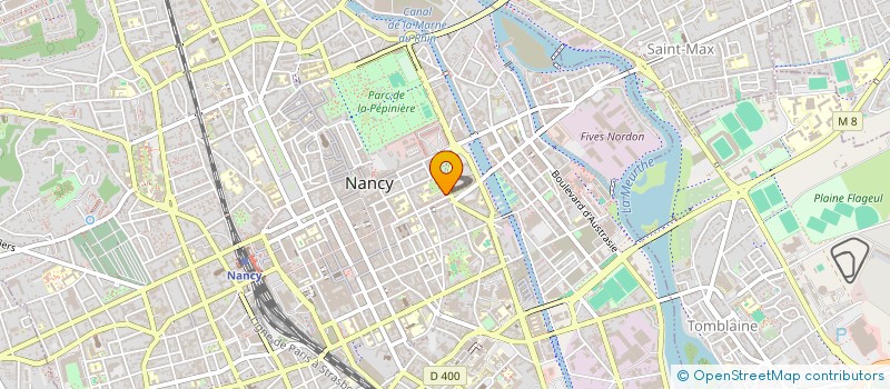 localisation de l'entreprise MADAME MAUD BOLLAERT  NANCY