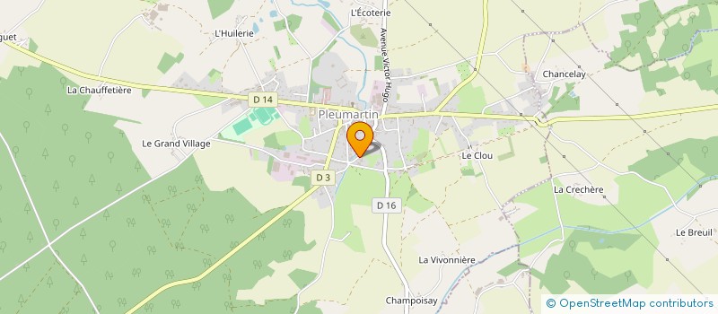 localisation de l'entreprise MADAME MAUD BOMBLED  PLEUMARTIN