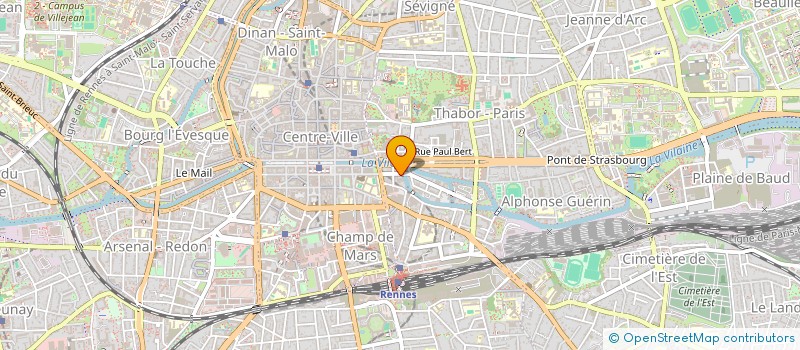 localisation de l'entreprise MADAME MAUD BONDIGUEL  RENNES