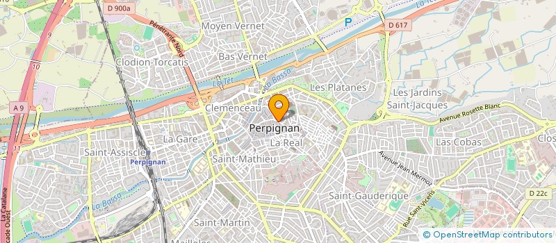 localisation de l'entreprise MADAME MAUD BONNISSENT à PERPIGNAN