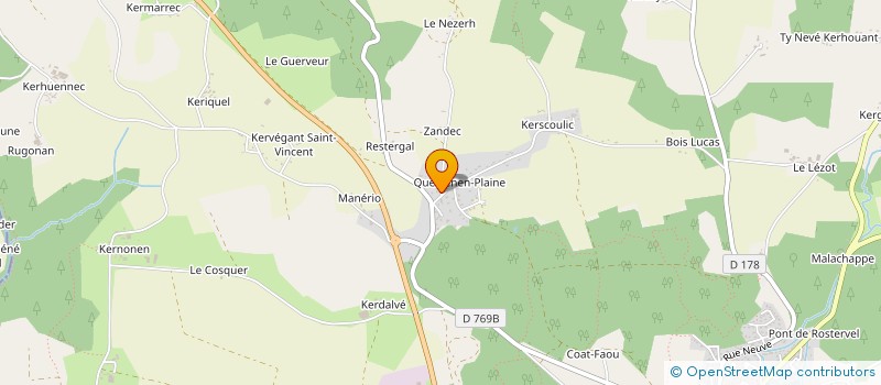 localisation de l'entreprise MADAME MAUD BOUCHACOURT  PLOUAY