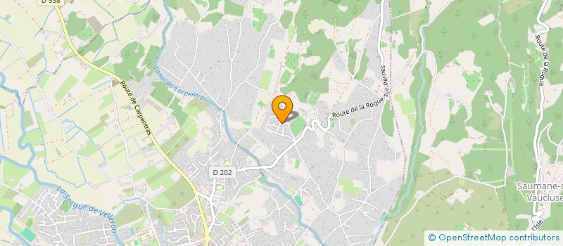 localisation de l'entreprise MADAME MAUD BOUCHER  L'ISLE-SUR-LA-SORGUE