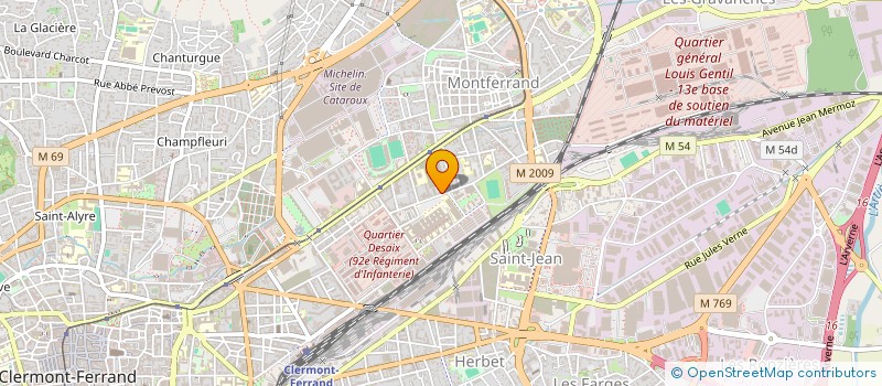 localisation de l'entreprise MADAME MAUD BOUNAIX  CLERMONT-FERRAND