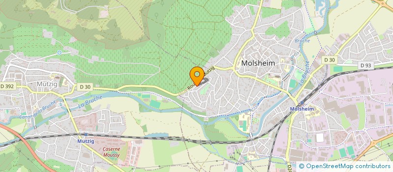 localisation de l'entreprise MADAME MAUD BOUR  ERNOLSHEIM-BRUCHE