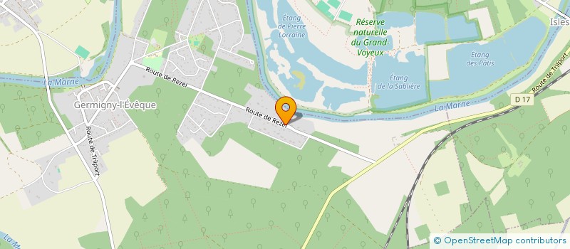 localisation de l'entreprise MADAME MAUD BOURLIER  GERMIGNY-L'EVEQUE