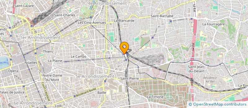 localisation de l'entreprise MADAME MAUD BRES  MARSEILLE