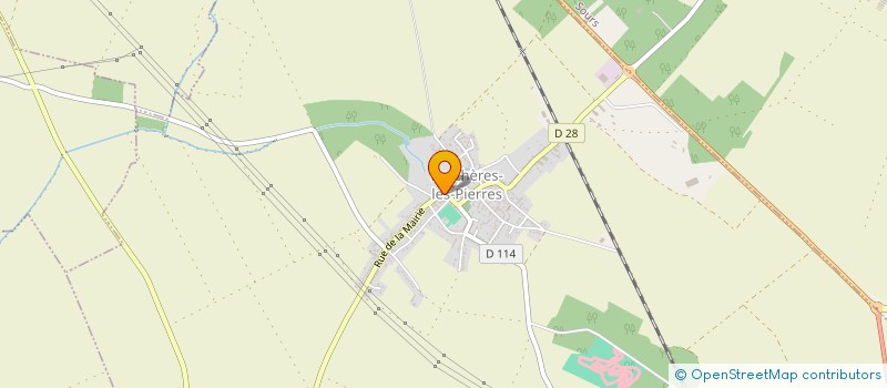 localisation de l'entreprise MADAME MAUD BRIANCEAU à MIGNIERES
