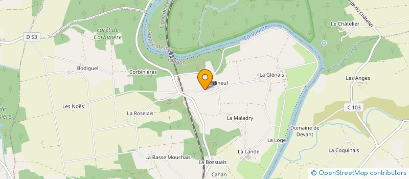 localisation de l'entreprise MADAME MAUD CADOUR  LANGON