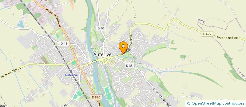 localisation de l'entreprise MADAME MAUD CAILLET  AUTERIVE