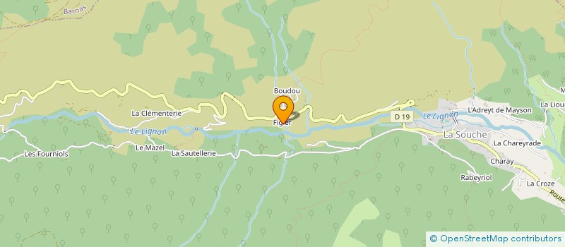 localisation de l'entreprise MADAME MAUD CANTILLION  LA SOUCHE