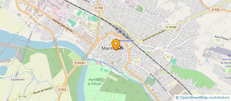 localisation de l'entreprise MADAME MAUD CARNET à MARMANDE
