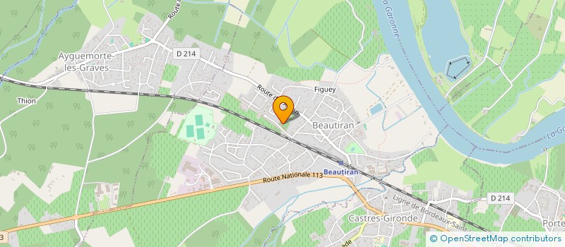 localisation de l'entreprise MADAME MAUD CASINI  BEAUTIRAN