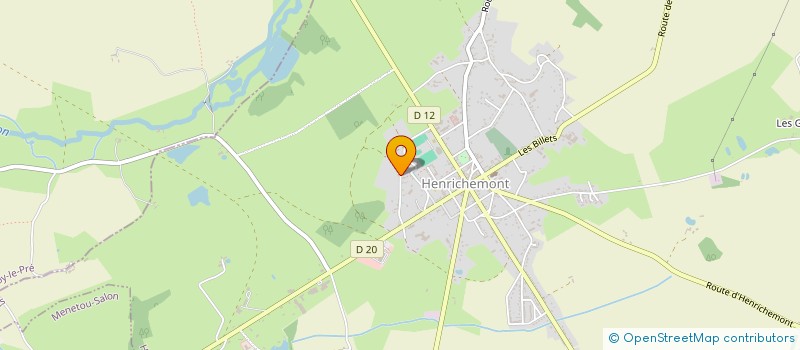 localisation de l'entreprise MADAME MAUD CATON  HENRICHEMONT