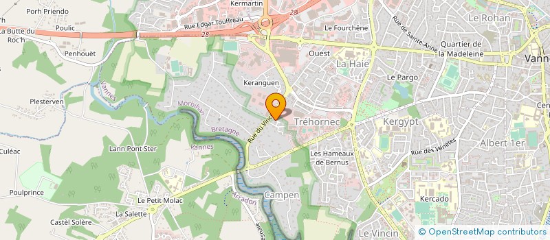 localisation de l'entreprise MADAME MAUD CESTARI à VANNES