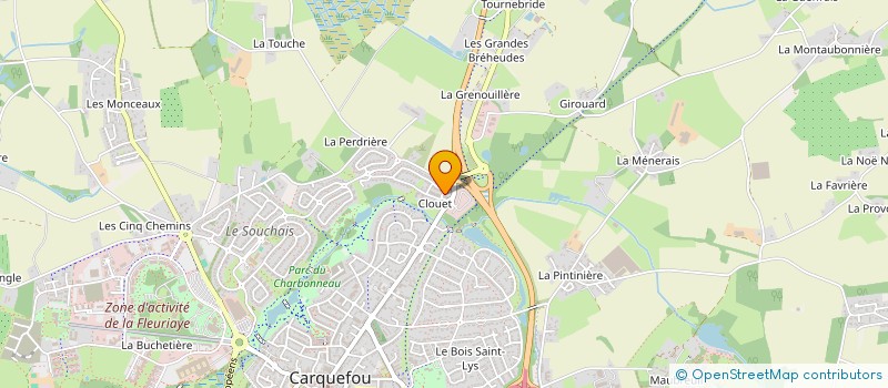 localisation de l'entreprise MADAME MAUD CHAMPIAT à CARQUEFOU