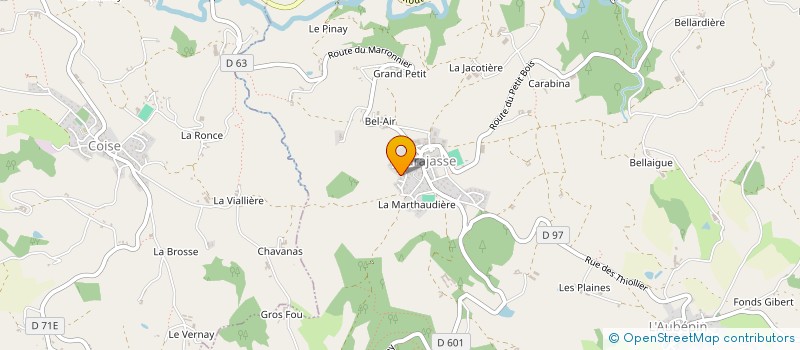 localisation de l'entreprise MADAME MAUD CHAPUS à LARAJASSE