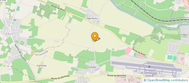 localisation de l'entreprise MADAME MAUD CHEVALIER  CARCASSONNE