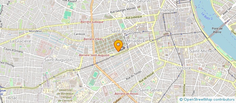 localisation de l'entreprise MADAME MAUD CHOLET  BORDEAUX