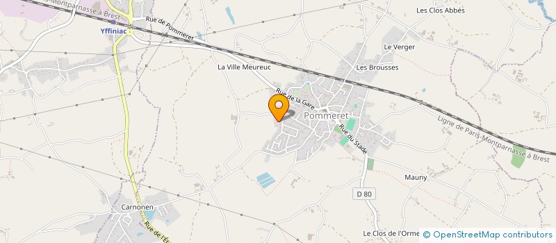 localisation de l'entreprise MADAME MAUD CHOPIN  POMMERET