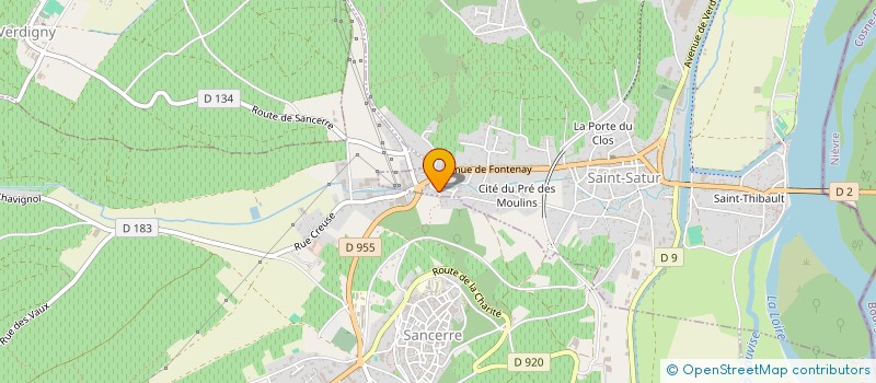 localisation de l'entreprise MADAME MAUD CIROTTE  SURY-EN-VAUX