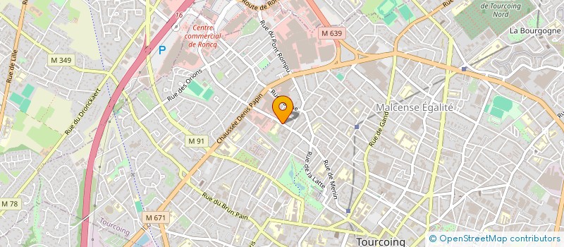 localisation de l'entreprise MADAME MAUD COLLET  TOURCOING