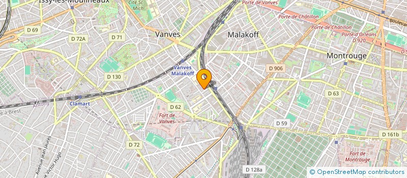 localisation de l'entreprise MADAME MAUD CORNET à MALAKOFF