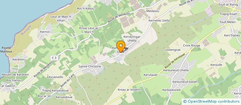 localisation de l'entreprise MADAME MAUD CORTES  PLOUGASTEL-DAOULAS