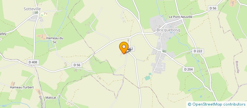 localisation de l'entreprise MADAME MAUD COSNEFROY  BRICQUEBOSQ