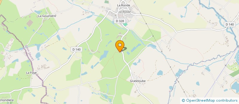 localisation de l'entreprise MADAME MAUD COSSARD  LA FORET-SUR-SEVRE