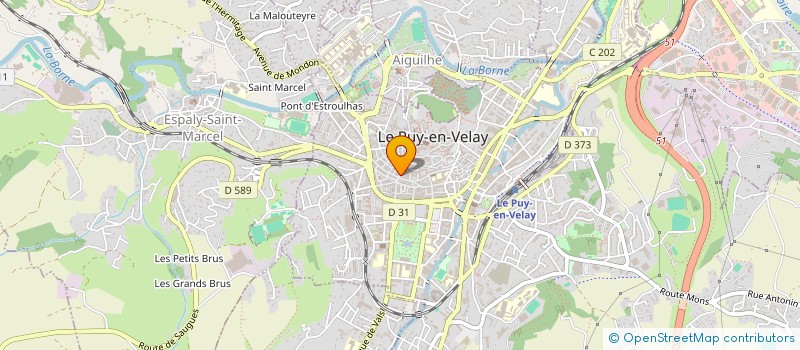 localisation de l'entreprise MADAME MAUD DALEX à LE PUY-EN-VELAY