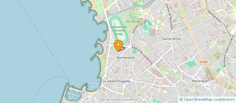 localisation de l'entreprise MADAME MAUD DARBOIS à MARSEILLE