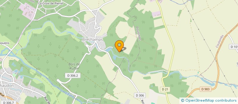localisation de l'entreprise MADAME MAUD DECOMBE à BRECHAMPS