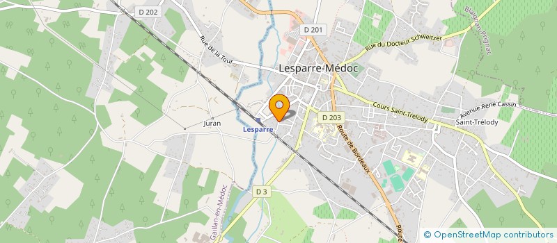 localisation de l'entreprise MADAME MAUD DEFONTAINE à LESPARRE-MEDOC