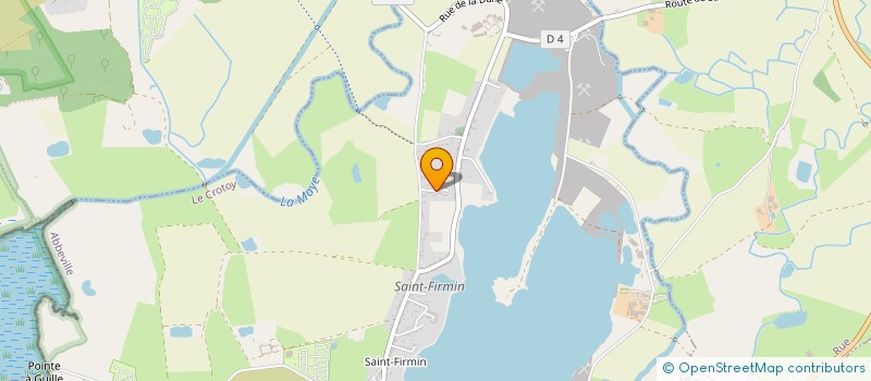 localisation de l'entreprise MADAME MAUD DEROSIERE à LE CROTOY