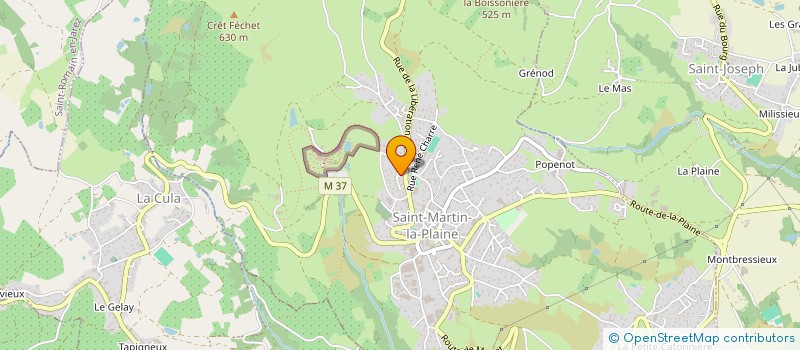 localisation de l'entreprise MADAME MAUD DOLEGALA  SAINT-JOSEPH