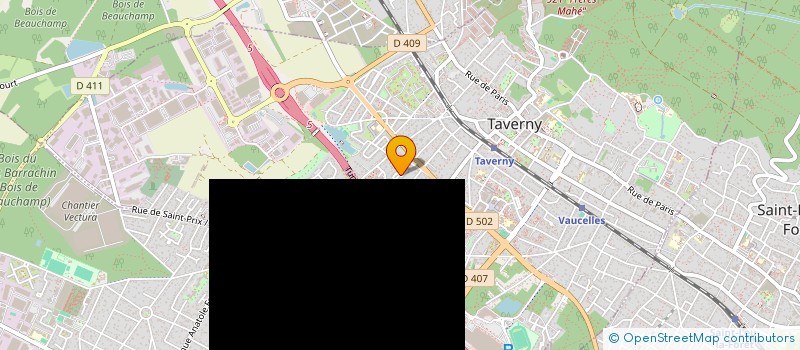localisation de l'entreprise MADAME MAUD DOLO à TAVERNY