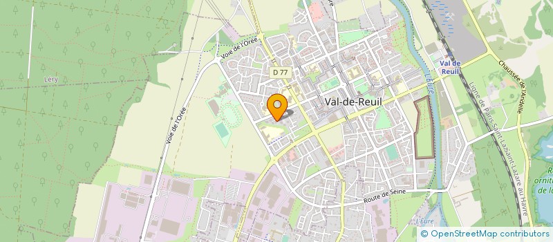 localisation de l'entreprise MADAME MAUD DOUDET à LES TROIS LACS