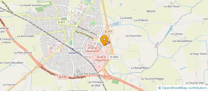 localisation de l'entreprise MADAME MAUD DUFFAY  JANZE