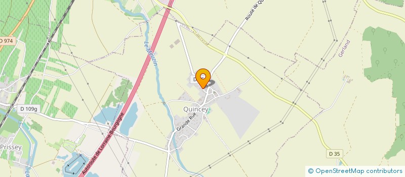 localisation de l'entreprise MADAME MAUD DURIEUX  QUINCEY