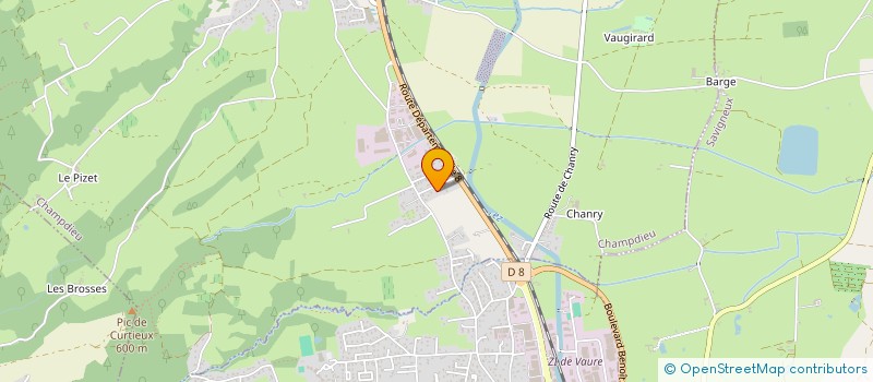 localisation de l'entreprise MADAME MAUD ECALE  CHAMPDIEU