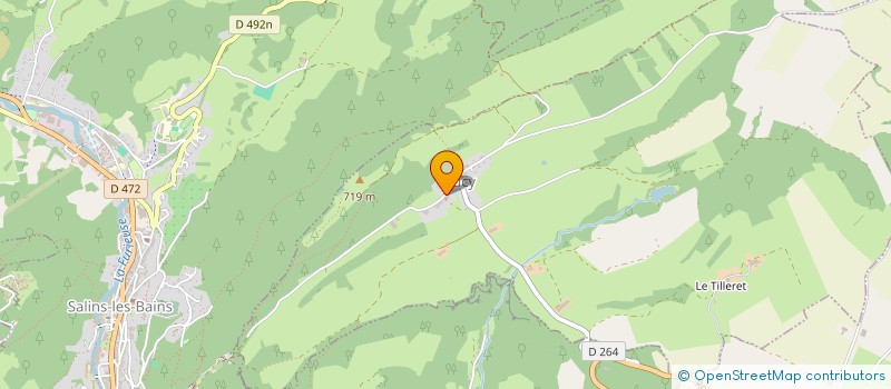 localisation de l'entreprise MADAME MAUD FARDET  CLUCY