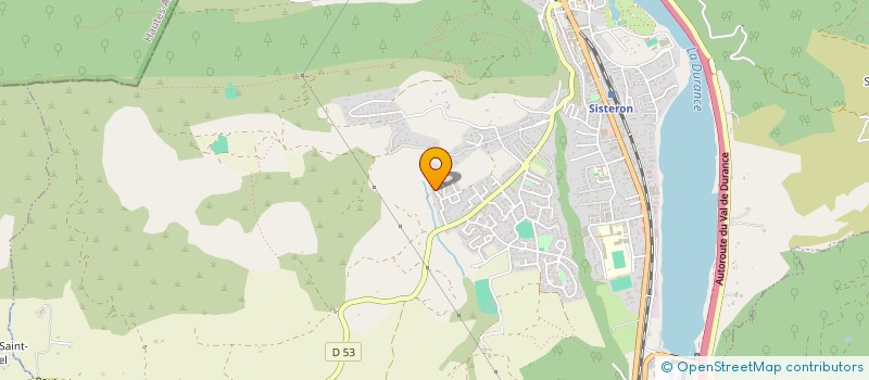 localisation de l'entreprise MADAME MAUD FAVRE  SISTERON