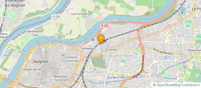 localisation de l'entreprise MADAME MAUD FERRER  AVIGNON