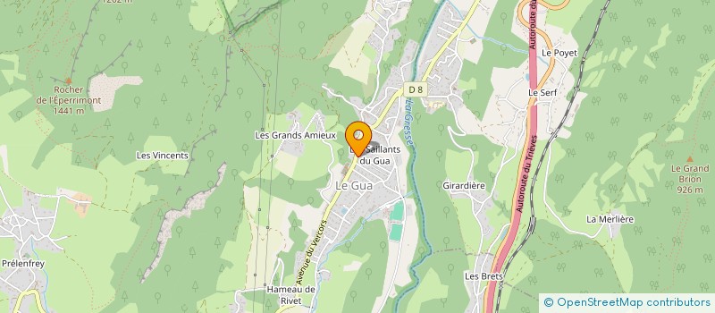 localisation de l'entreprise MADAME MAUD FILIPUTTI  LE GUA