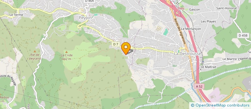 localisation de l'entreprise MADAME MAUD FINET  PEYPIN