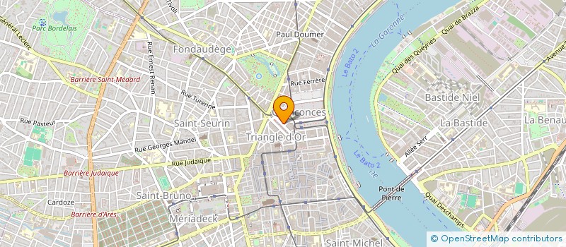 localisation de l'entreprise MADAME MAUD FONTAN LACHIA  BORDEAUX