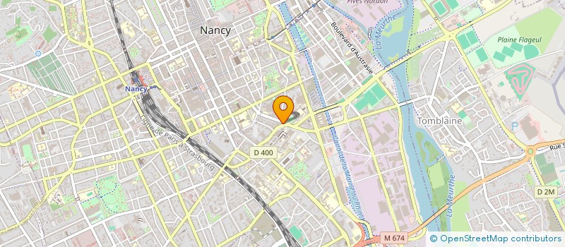 localisation de l'entreprise MADAME MAUD FOUCQUE  NANCY